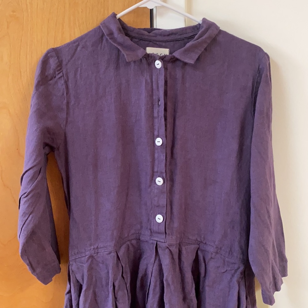 Off On Linen Midi Dress - Picture 3 of 5